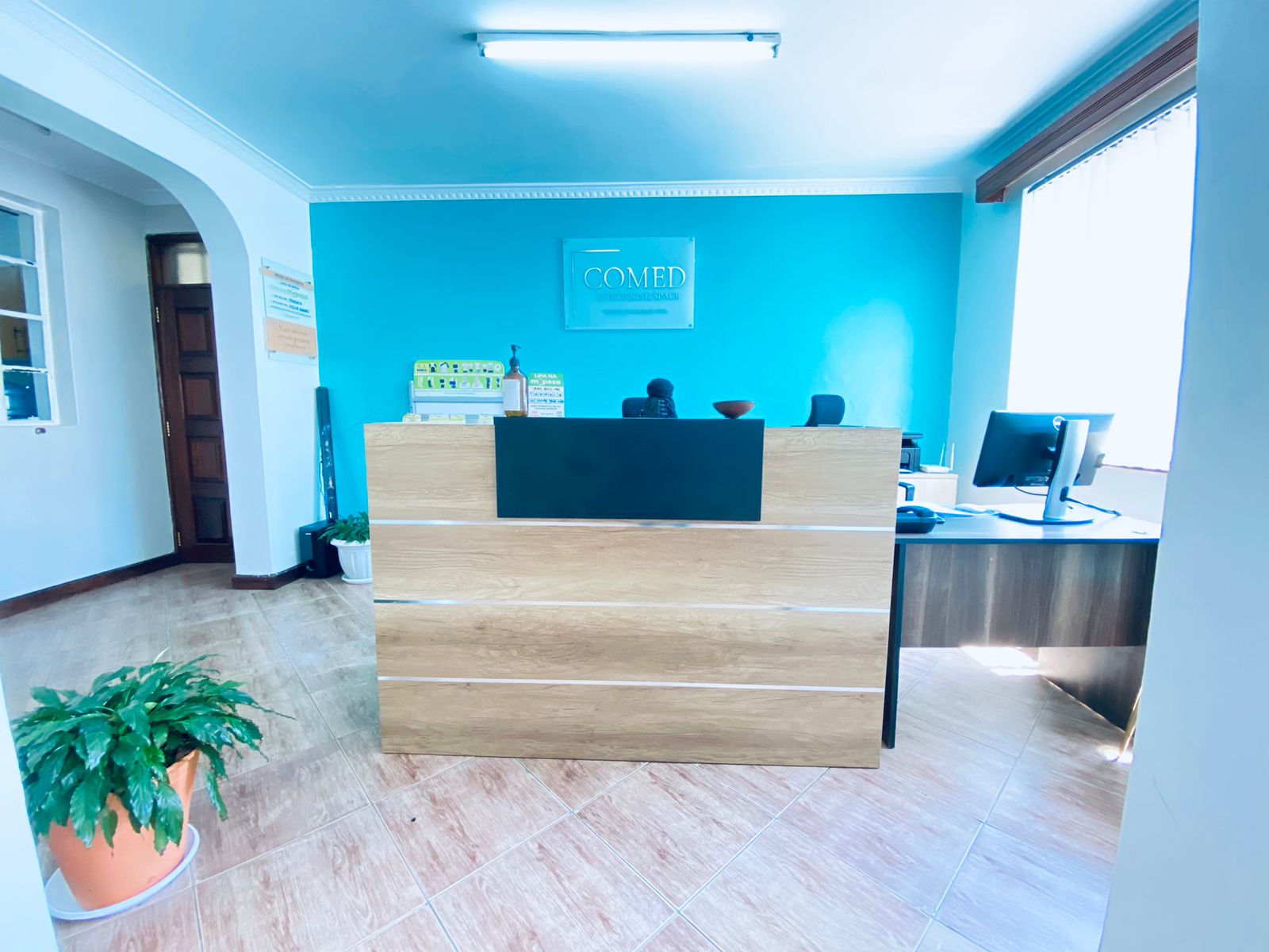 Comed Clinic reception